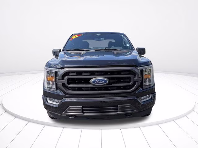 2021 Agate Black Metallic Ford F-150 XLT 4X4 Truck
