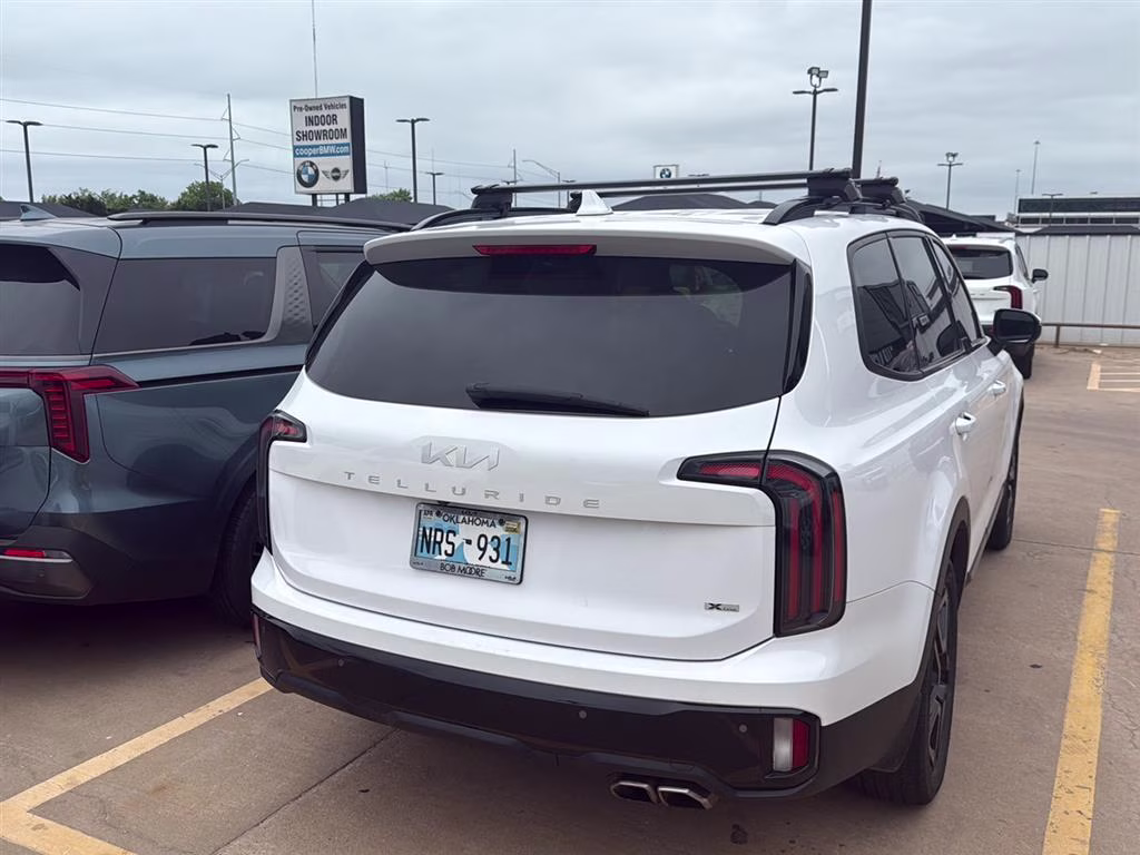 2023 Glacial White Pearl Kia Telluride EX X-Line AWD SUV