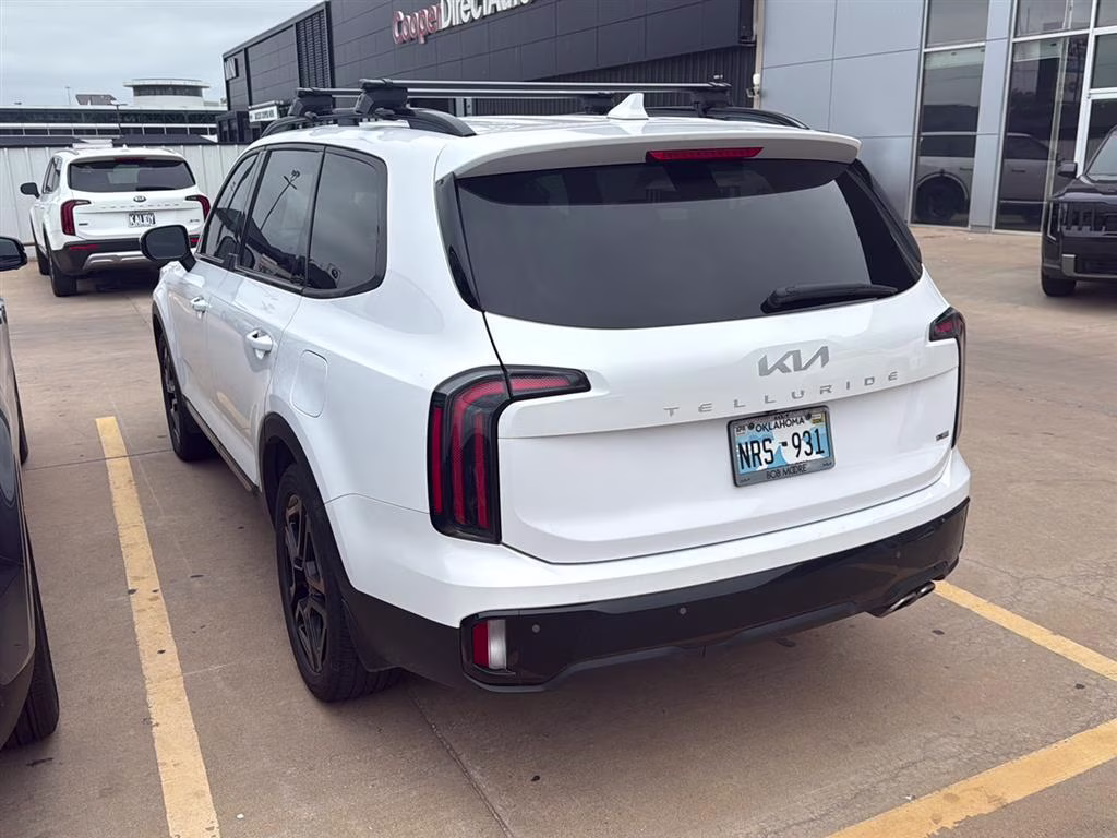 2023 Glacial White Pearl Kia Telluride EX X-Line AWD SUV