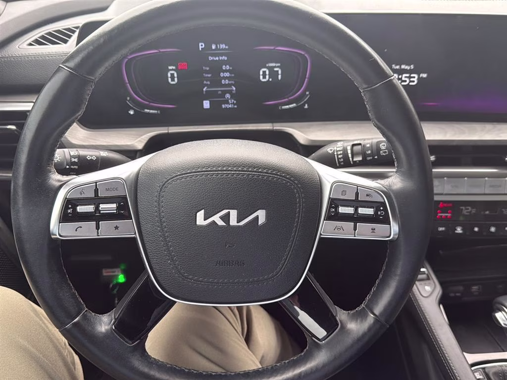 2023 Glacial White Pearl Kia Telluride EX X-Line AWD SUV