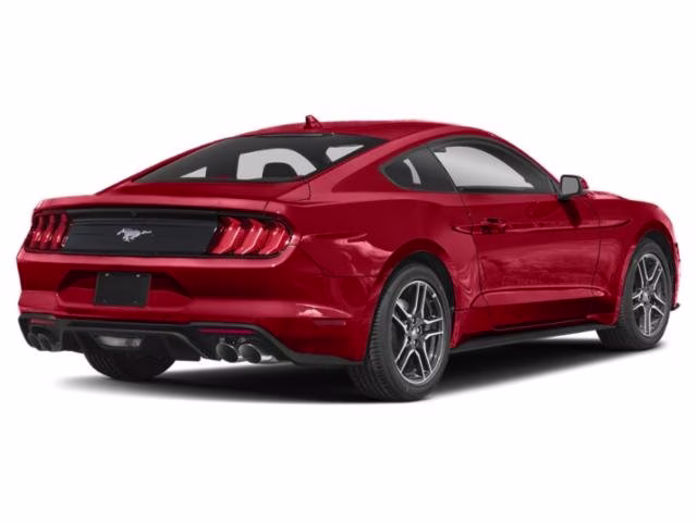2022 Shadow Black Ford Mustang EcoBoost Premium RWD Coupe