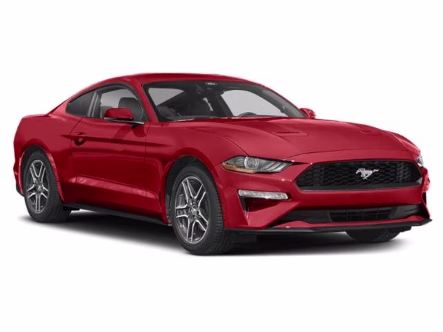 2022 Shadow Black Ford Mustang EcoBoost Premium RWD Coupe