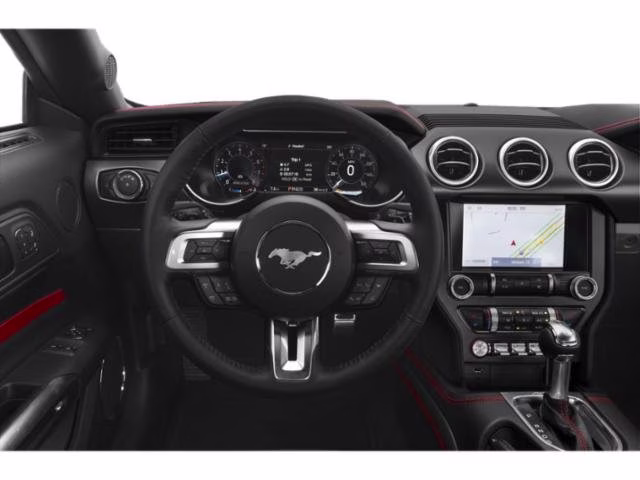 2022 Shadow Black Ford Mustang EcoBoost Premium RWD Coupe