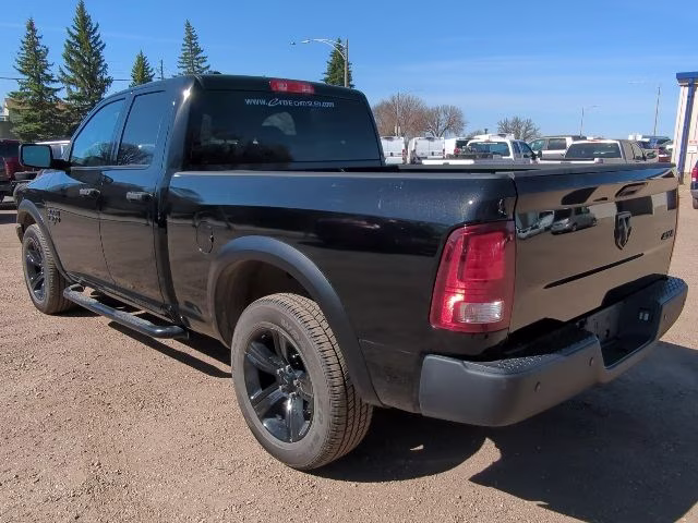 2023 Diamond Black Crystal Pearlcoat Ram 1500 Classic Warlock 4X4 Truck