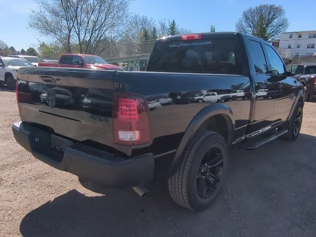 2023 Diamond Black Crystal Pearlcoat Ram 1500 Classic Warlock 4X4 Truck