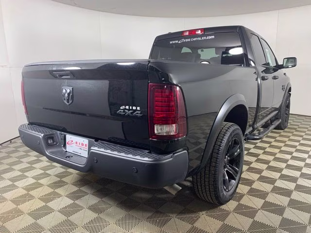 2023 Diamond Black Crystal Pearlcoat Ram 1500 Warlock 4X4 Truck