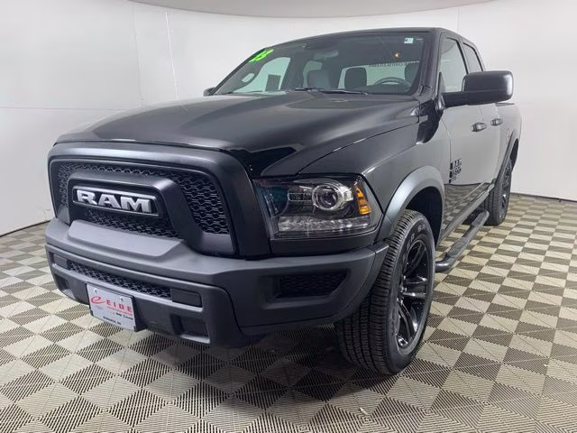 2023 Diamond Black Crystal Pearlcoat Ram 1500 Classic Warlock 4X4 Truck