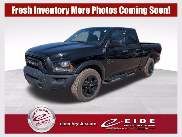 2023 Diamond Black Crystal Pearlcoat Ram 1500 Classic Warlock 4X4 Truck