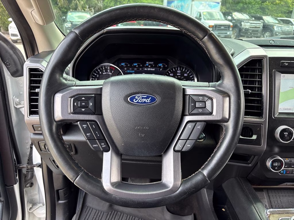 2021 White Metallic Ford Expedition Max Platinum 4X4 SUV
