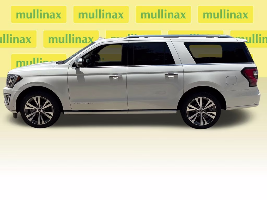 2021 White Metallic Ford Expedition Max Platinum 4X4 SUV