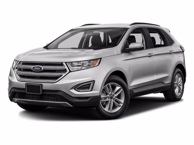 2016 Ingot Silver Metallic Ford Edge Titanium FWD SUV