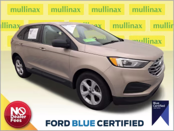 2020 Desert Gold Metallic Ford Edge SE FWD SUV