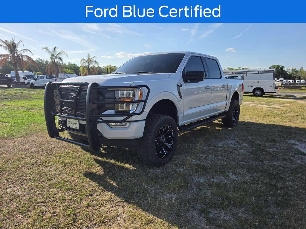 2021 Grey Ford F-150 XLT 5.0 4X4 Truck
