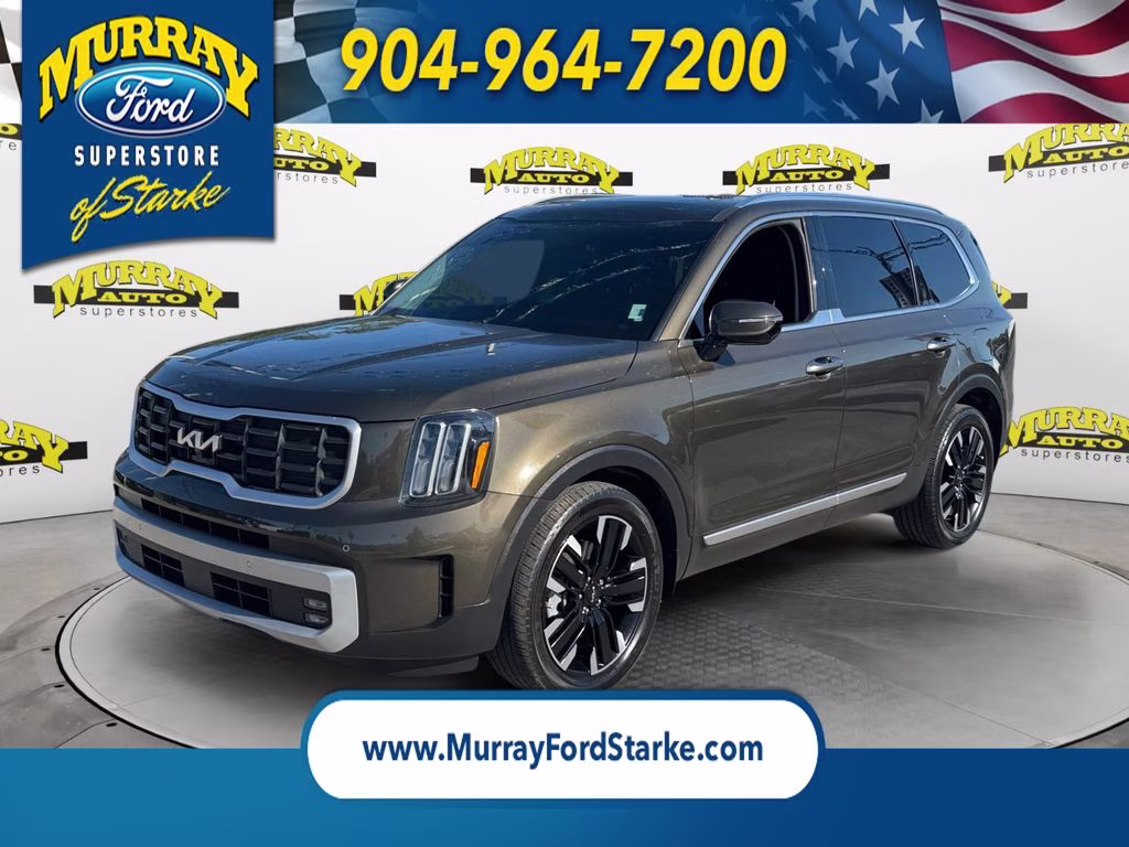 2024 Dark Moss Kia Telluride SX AWD SUV