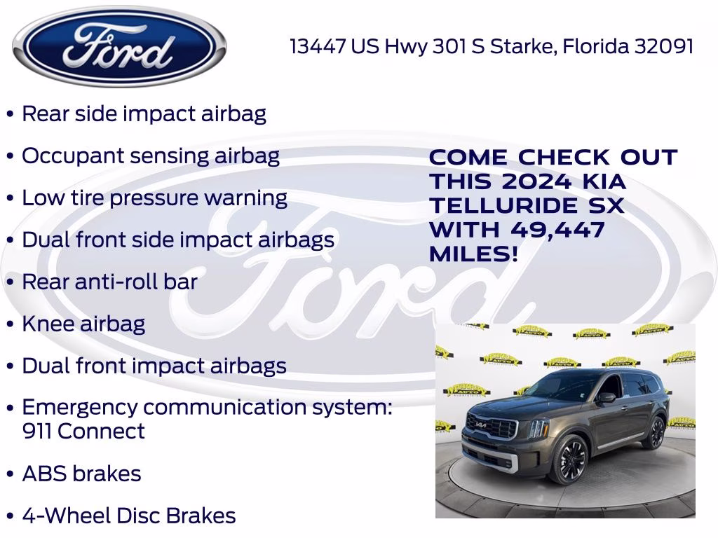 2024 Dark Moss Kia Telluride SX AWD SUV