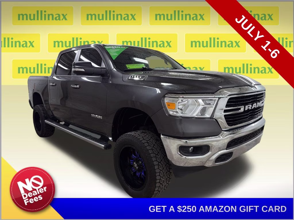 2019 Granite Crystal Metallic Clearcoat Ram 1500 Big Horn/Lone Star 4X4 Truck