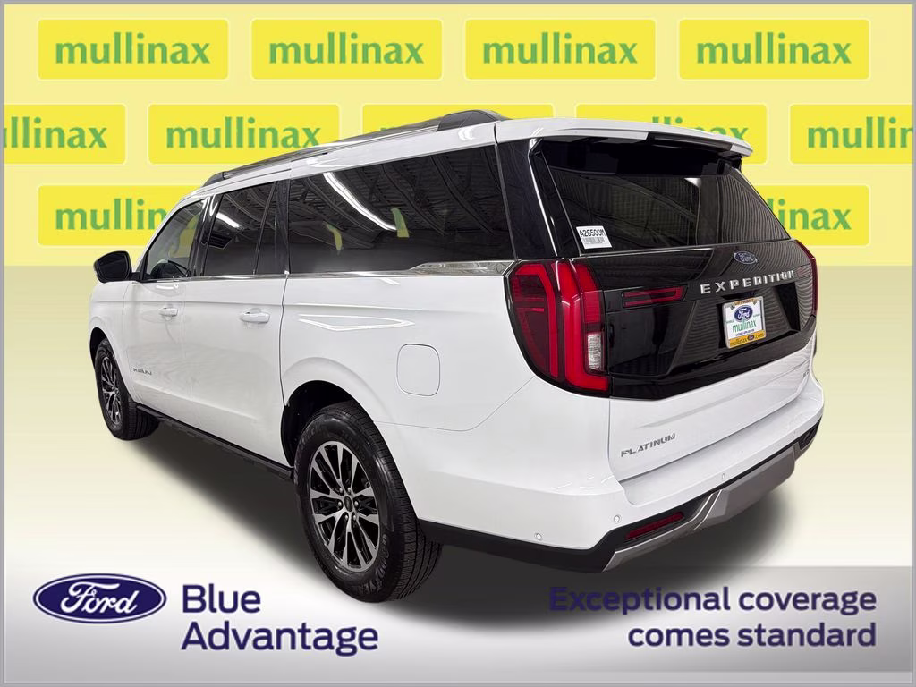 2025 Oxford White Ford Expedition Max Platinum 4X4 SUV