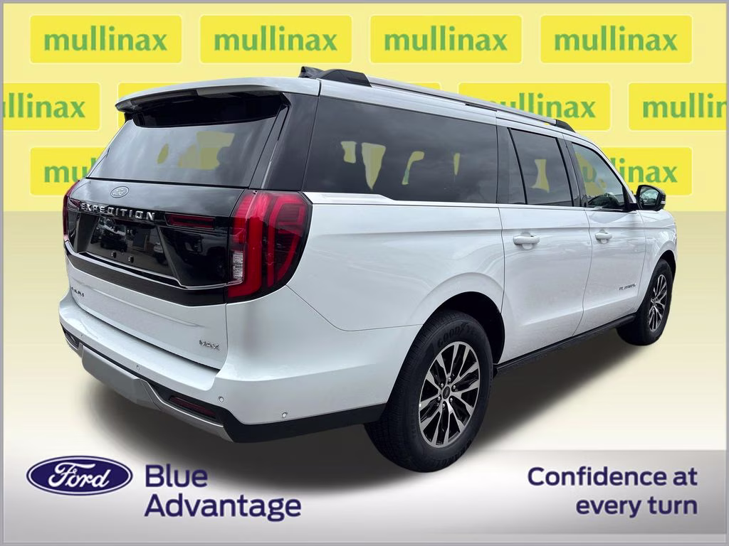 2025 Oxford White Ford Expedition Max Platinum 4X4 SUV