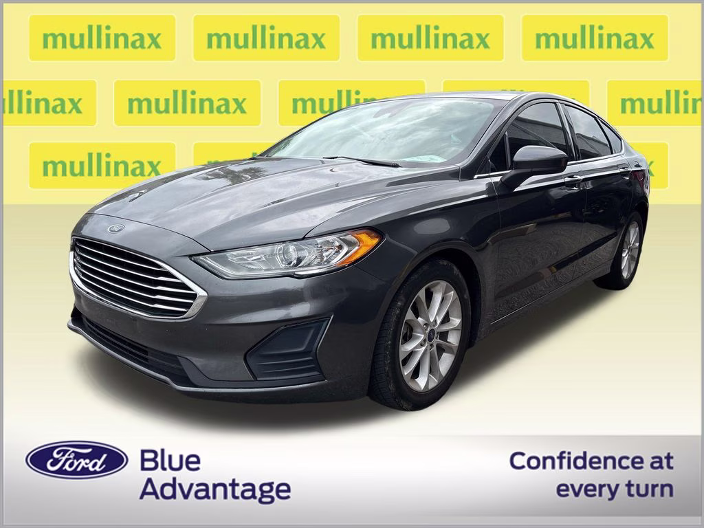 2019 Magnetic Metallic Ford Fusion SE FWD Sedan