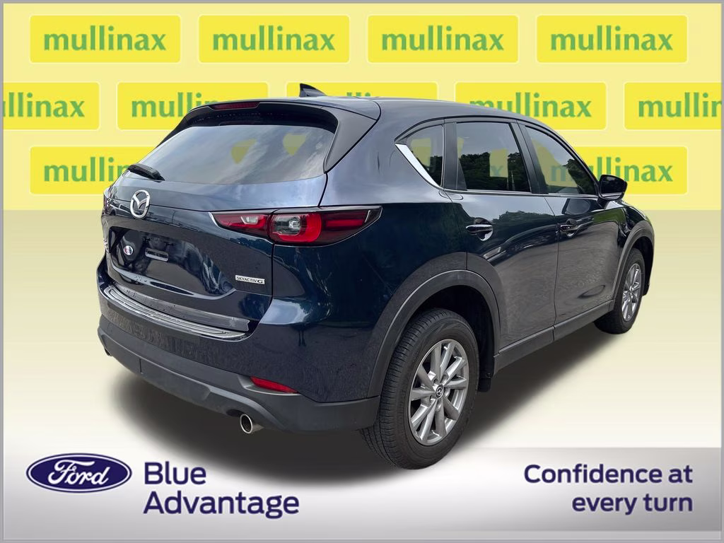 2023 Crystal Blue Mazda CX-5 2.5 S Preferred Package AWD SUV
