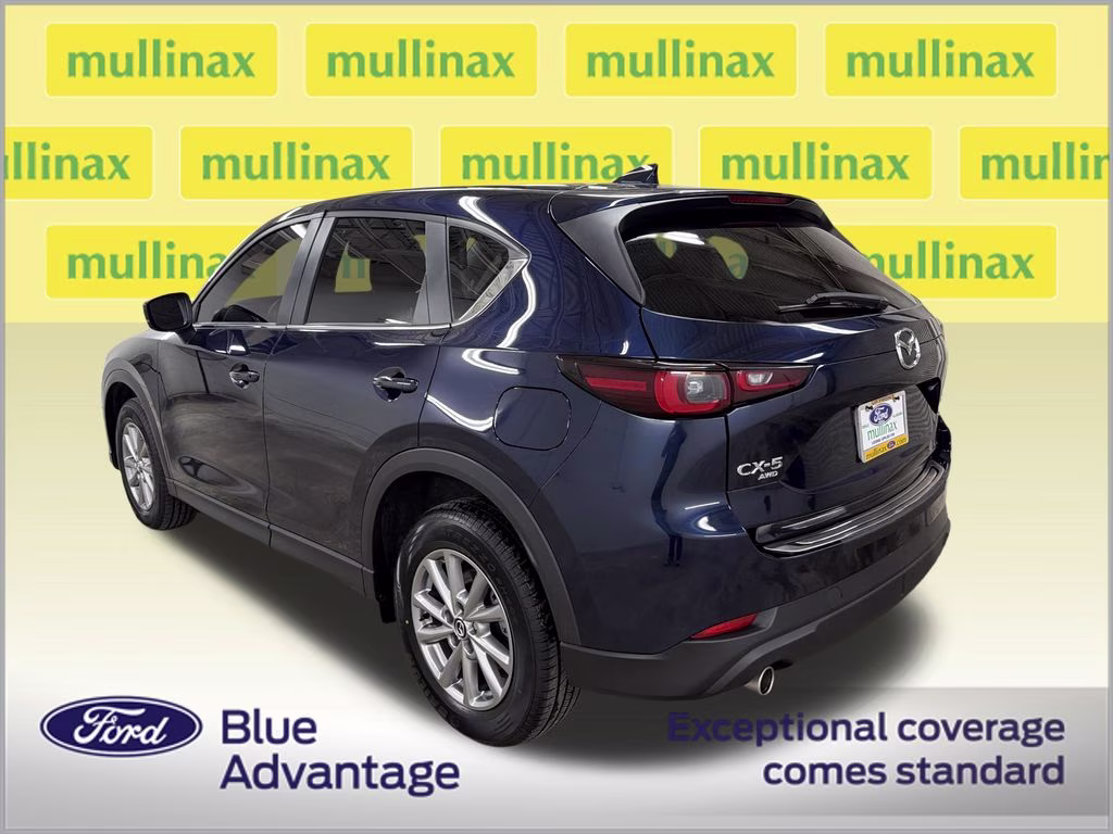 2023 Deep Crystal Blue Mica Mazda CX-5 2.5 S Preferred Package AWD SUV