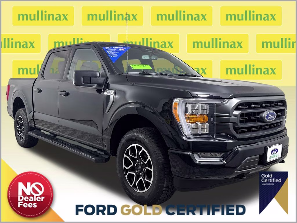 2023 Black Metallic Ford F-150 XLT 4X4 Truck