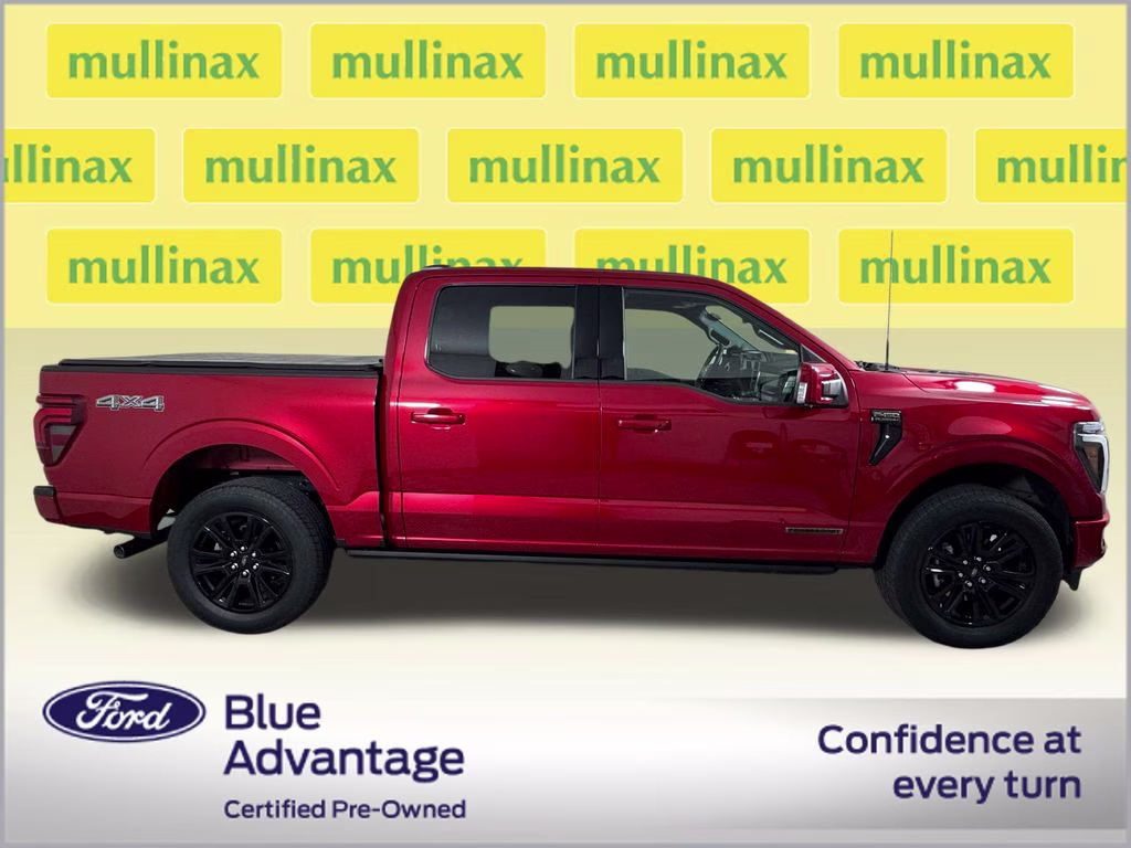 2025 Red Metallic Ford F-150 Platinum 4X4 Truck