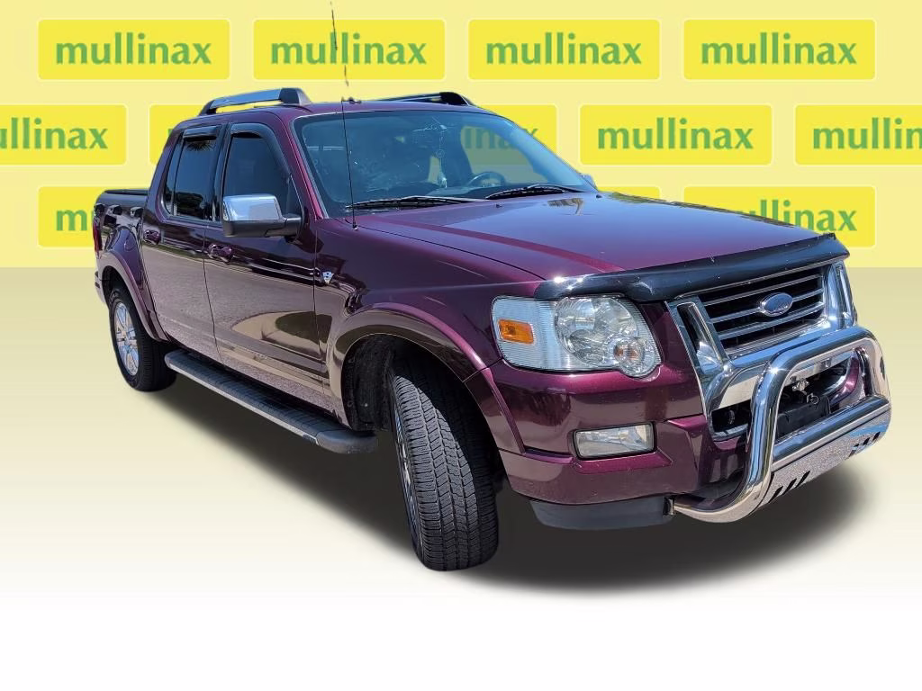 2007 Dark Cherry Clearcoat Metallic Ford Explorer Sport Trac Limited 4X4 SUV