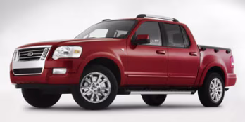 2007 Dark Cherry Clearcoat Metallic Ford Explorer Sport Trac Limited 4X4 SUV