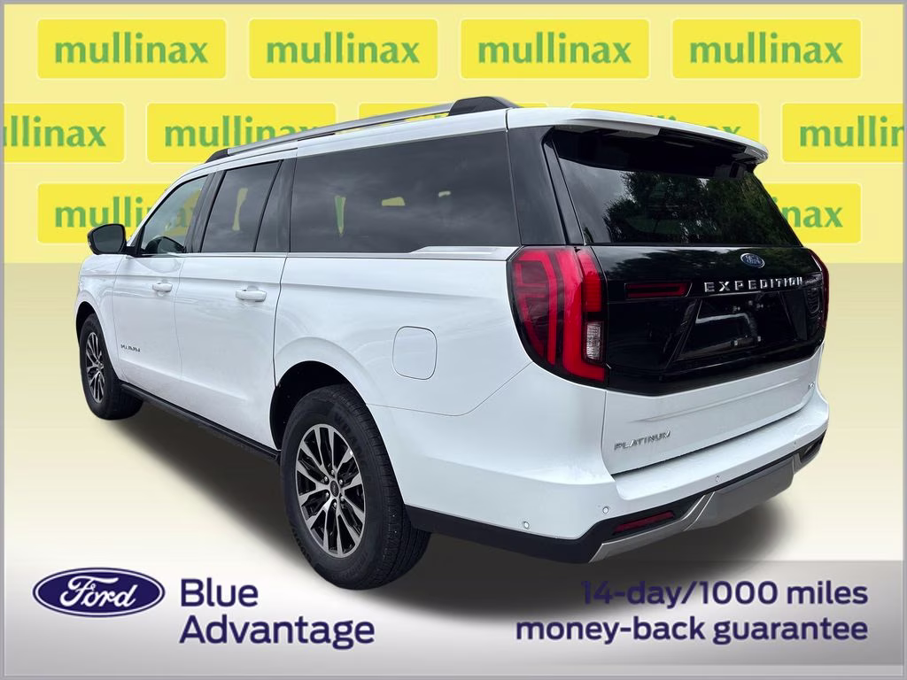2025 Oxford White Ford Expedition Max Platinum 4X4 SUV