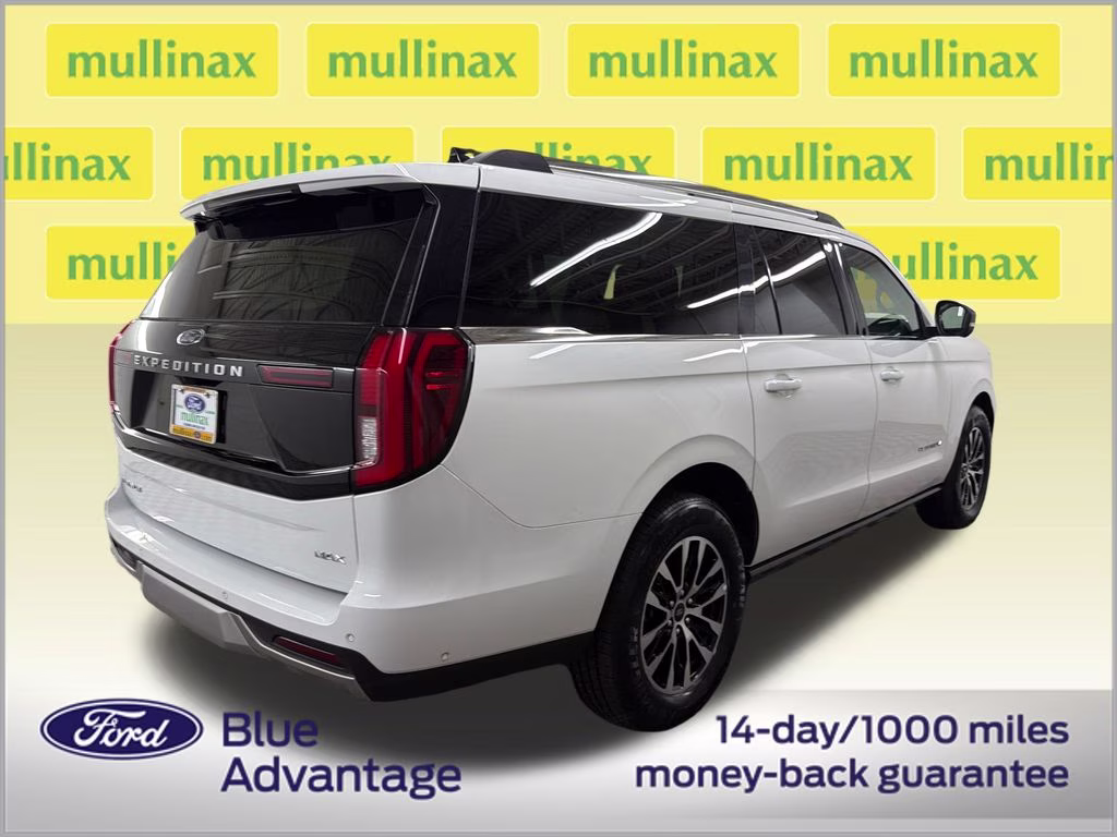 2025 Oxford White Ford Expedition Max Platinum 4X4 SUV