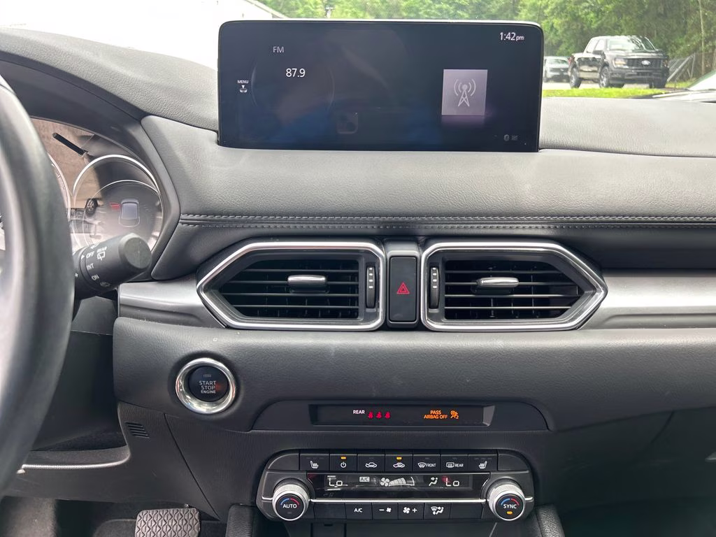 2023 Crystal Blue Mazda CX-5 2.5 S Preferred Package AWD SUV