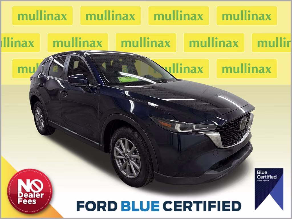 2023 Deep Crystal Blue Mica Mazda CX-5 2.5 S Preferred Package AWD SUV