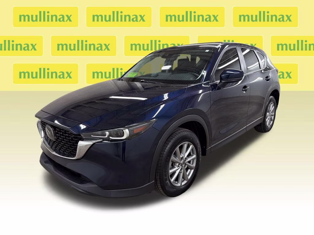 2023 Deep Crystal Blue Mica Mazda CX-5 2.5 S Preferred Package AWD SUV