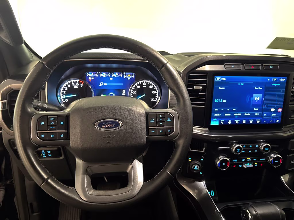 2023 Black Metallic Ford F-150 XLT 4X4 Truck