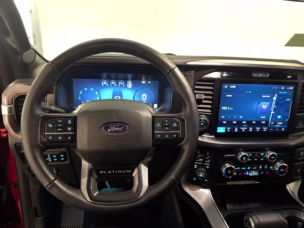 2025 Red Metallic Ford F-150 Platinum 4X4 Truck