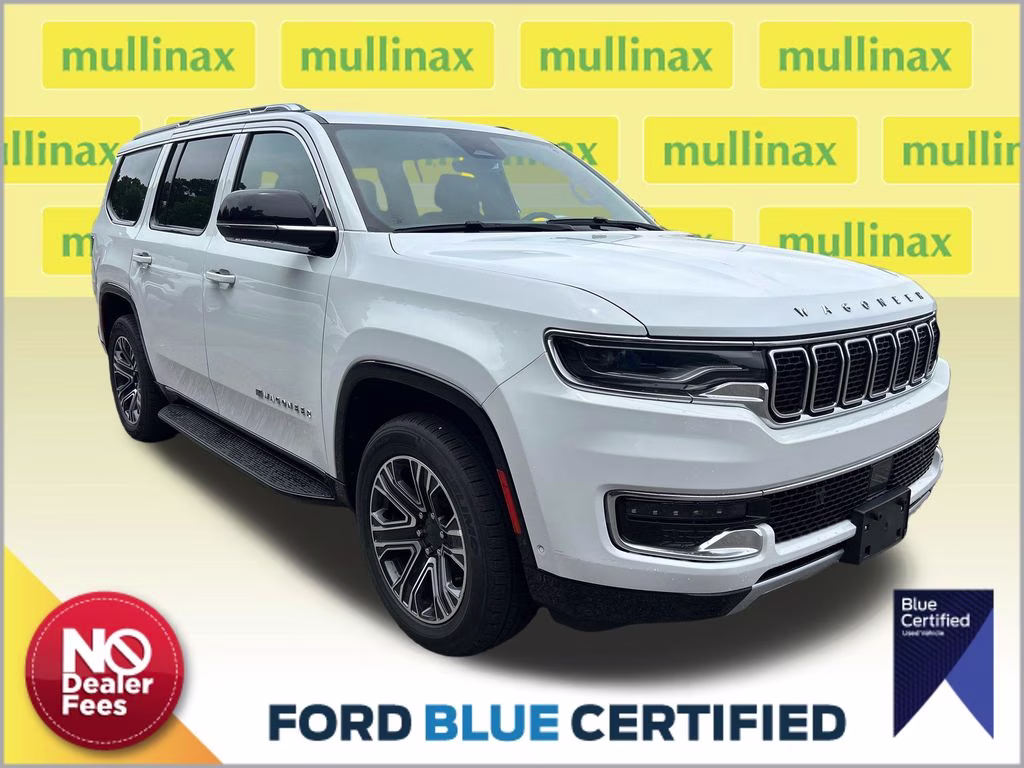 2024 Bright White Clearcoat Jeep Wagoneer Series II RWD SUV