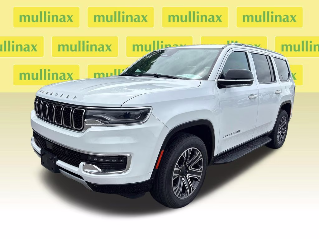 2024 Bright White Clearcoat Jeep Wagoneer Series II RWD SUV