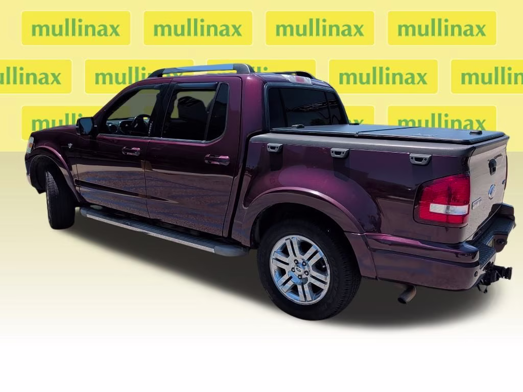 2007 Dark Cherry Clearcoat Metallic Ford Explorer Sport Trac Limited 4X4 SUV