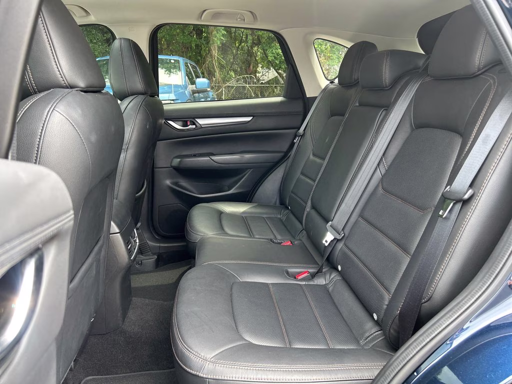 2023 Crystal Blue Mazda CX-5 2.5 S Preferred Package AWD SUV
