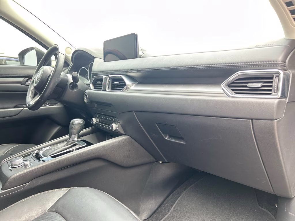 2023 Crystal Blue Mazda CX-5 2.5 S Preferred Package AWD SUV