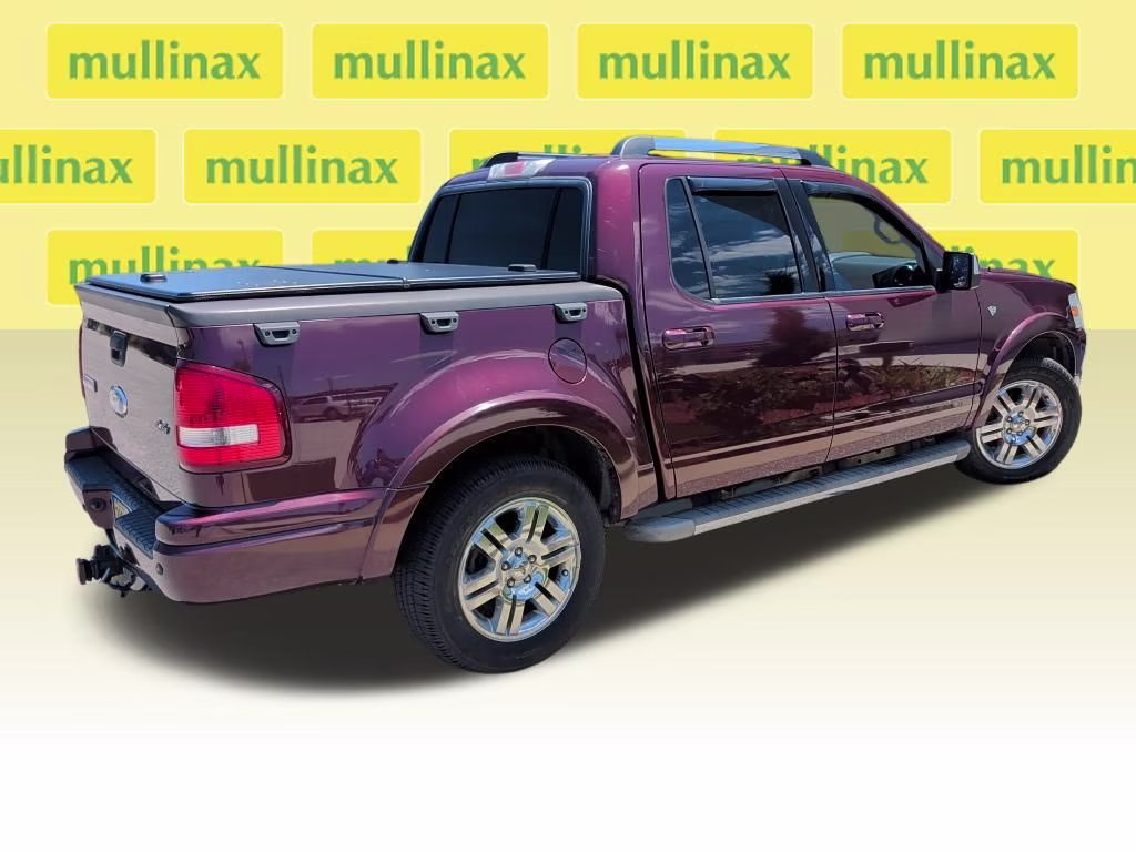 2007 Dark Cherry Clearcoat Metallic Ford Explorer Sport Trac Limited 4X4 SUV