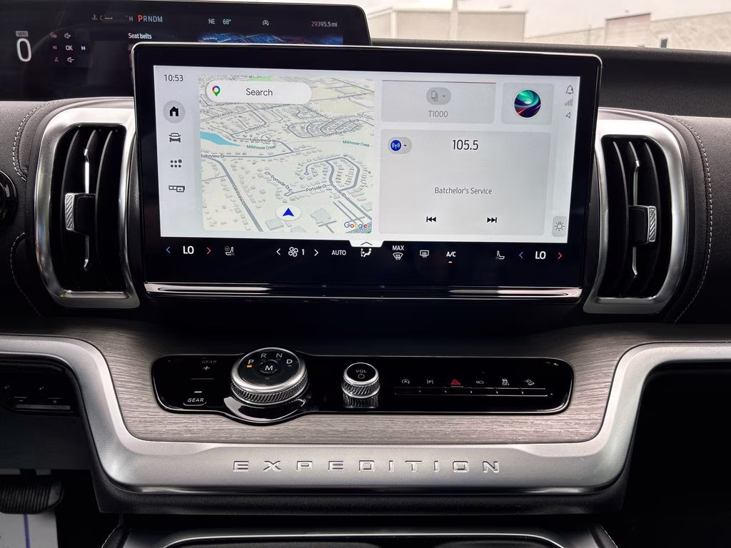 2025 Oxford White Ford Expedition Max Platinum 4X4 SUV