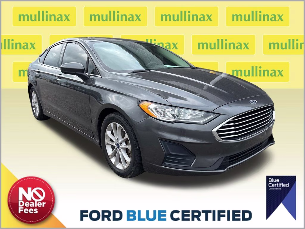 2019 Magnetic Metallic Ford Fusion SE FWD Sedan