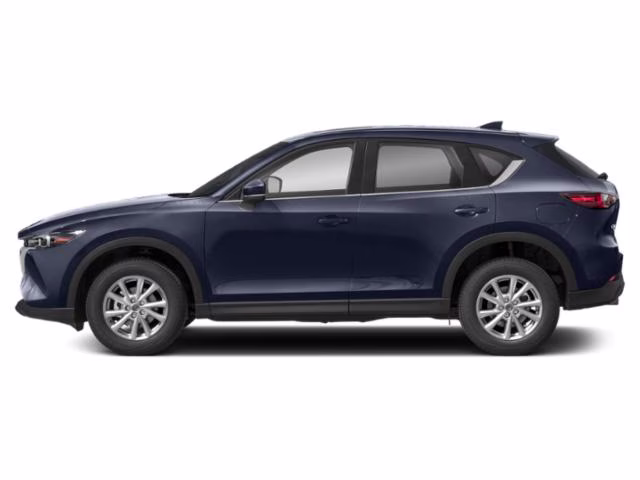 2023 Crystal Blue Mazda CX-5 2.5 S Preferred Package AWD SUV