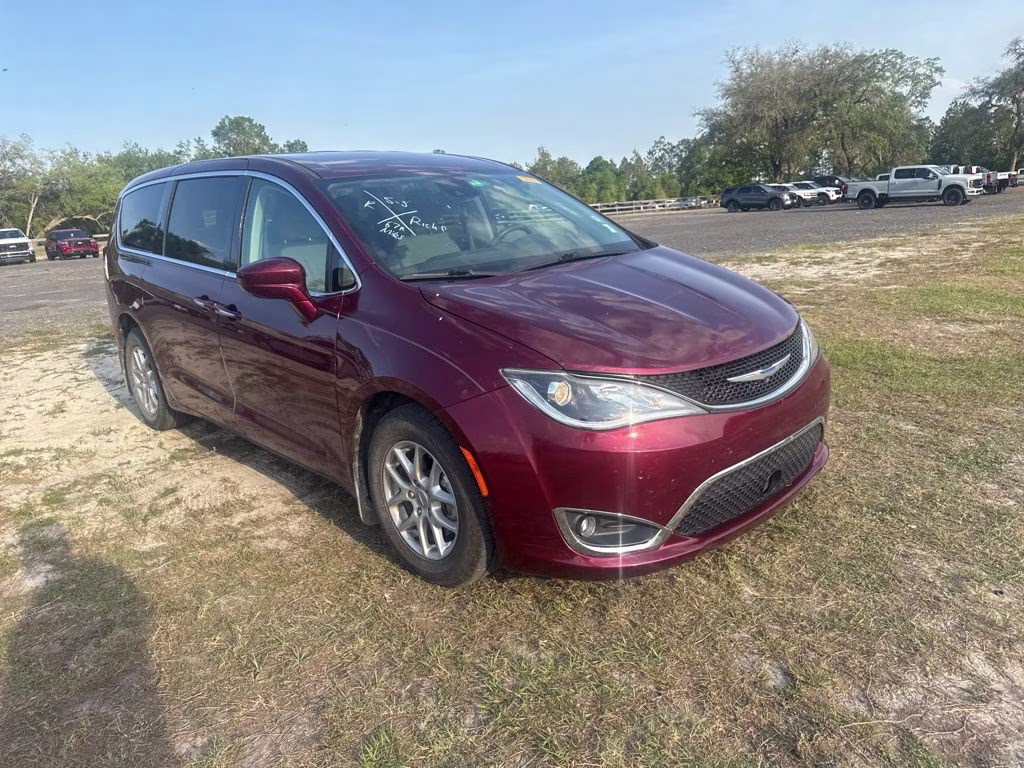 2020 Red Metallic Chrysler Pacifica Touring FWD Van