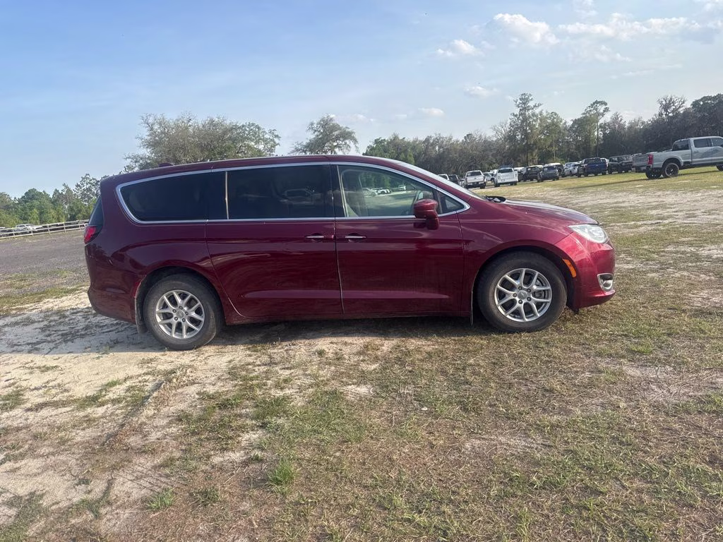 2020 Red Metallic Chrysler Pacifica Touring FWD Van