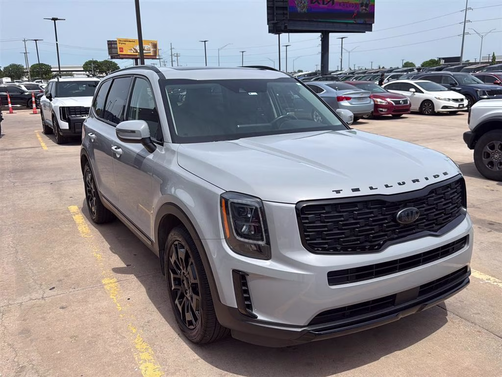 2021 Wolf Gray Kia Telluride EX AWD SUV