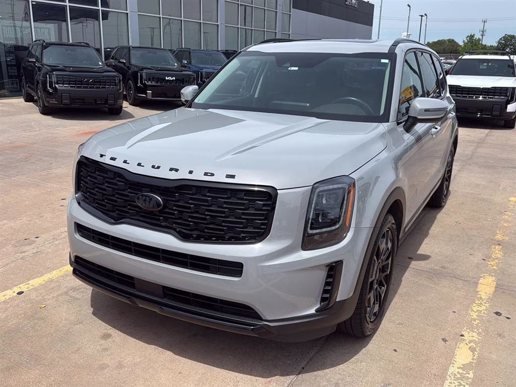 2021 Wolf Gray Kia Telluride EX AWD SUV