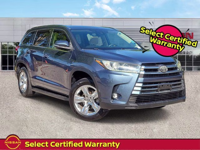 2019 Shoreline Mist Toyota Highlander Limited FWD SUV